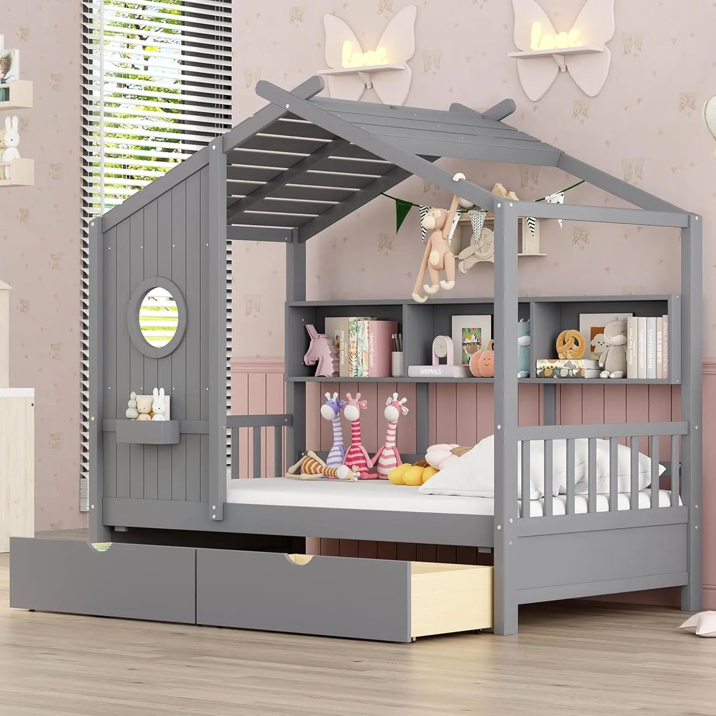 DreamHaus Storage Bed