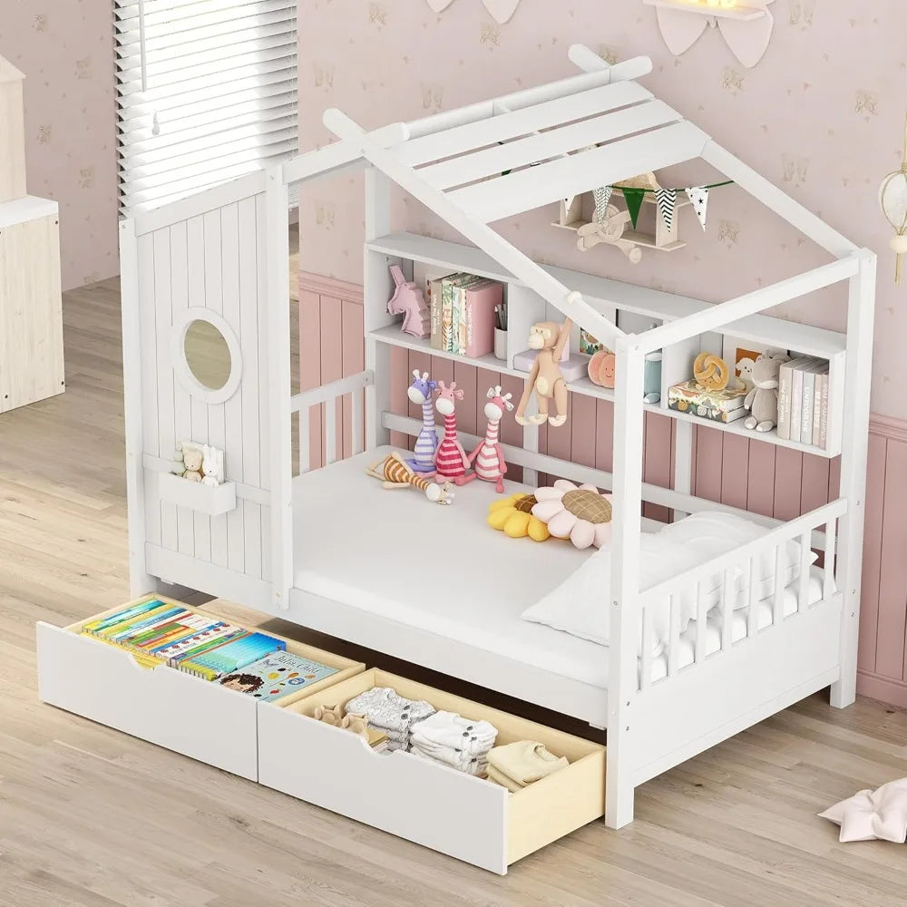 DreamHaus Storage Bed