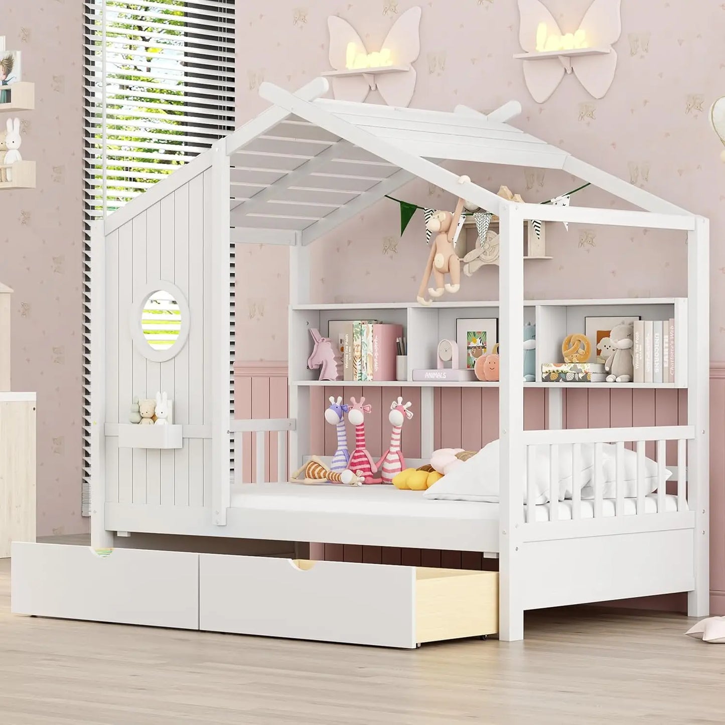 DreamHaus Storage Bed