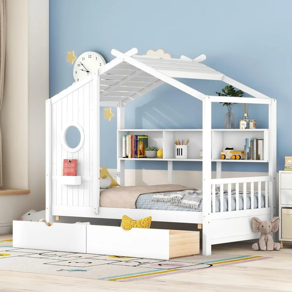 DreamHaus Storage Bed