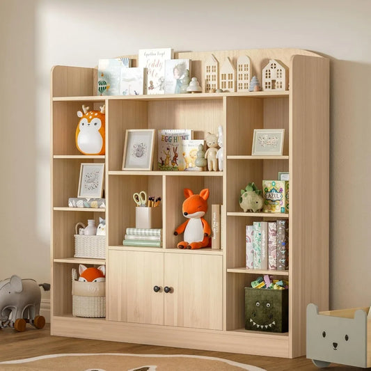 Little Readers Oak Bookshelf