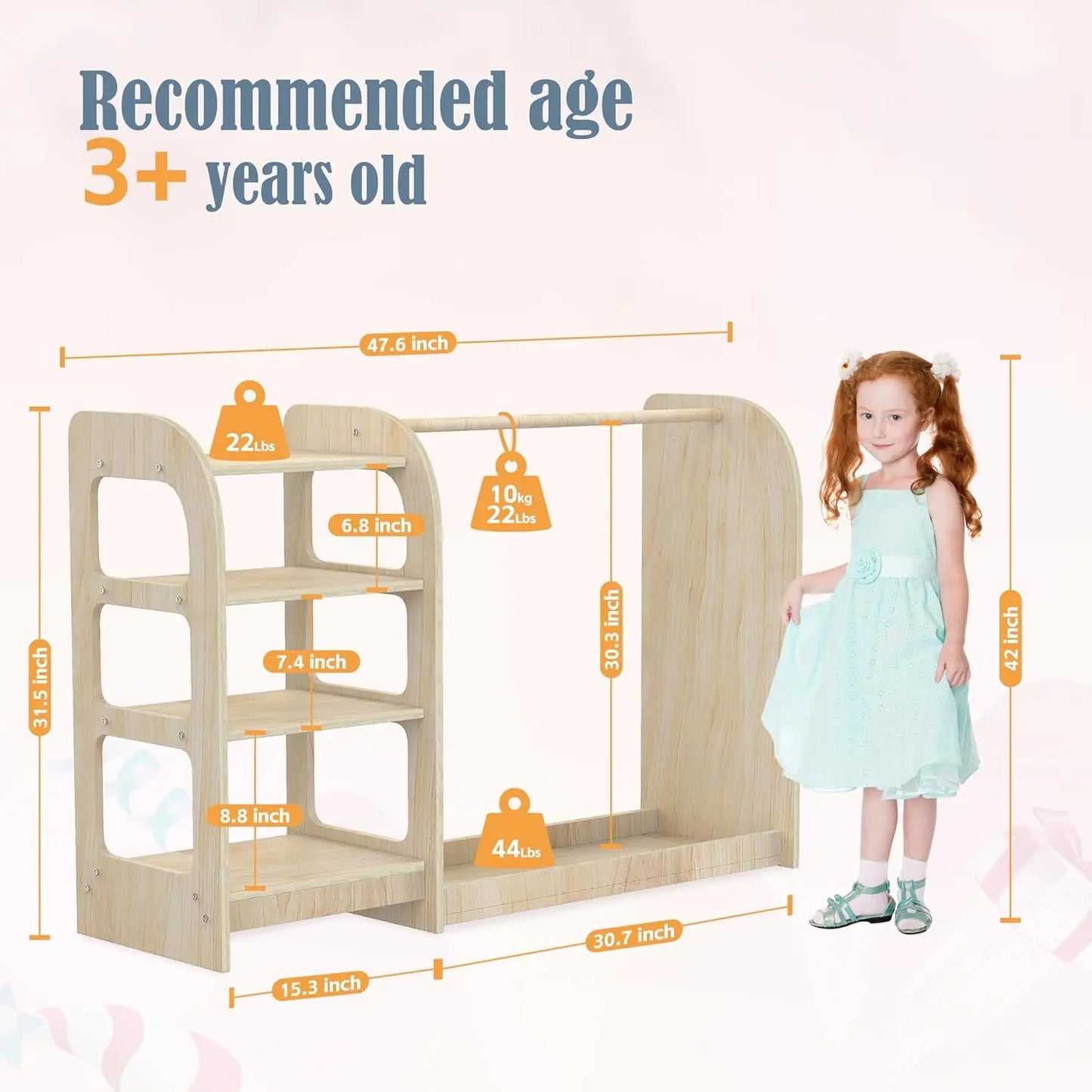 PlayStyle Wardrobe Rack