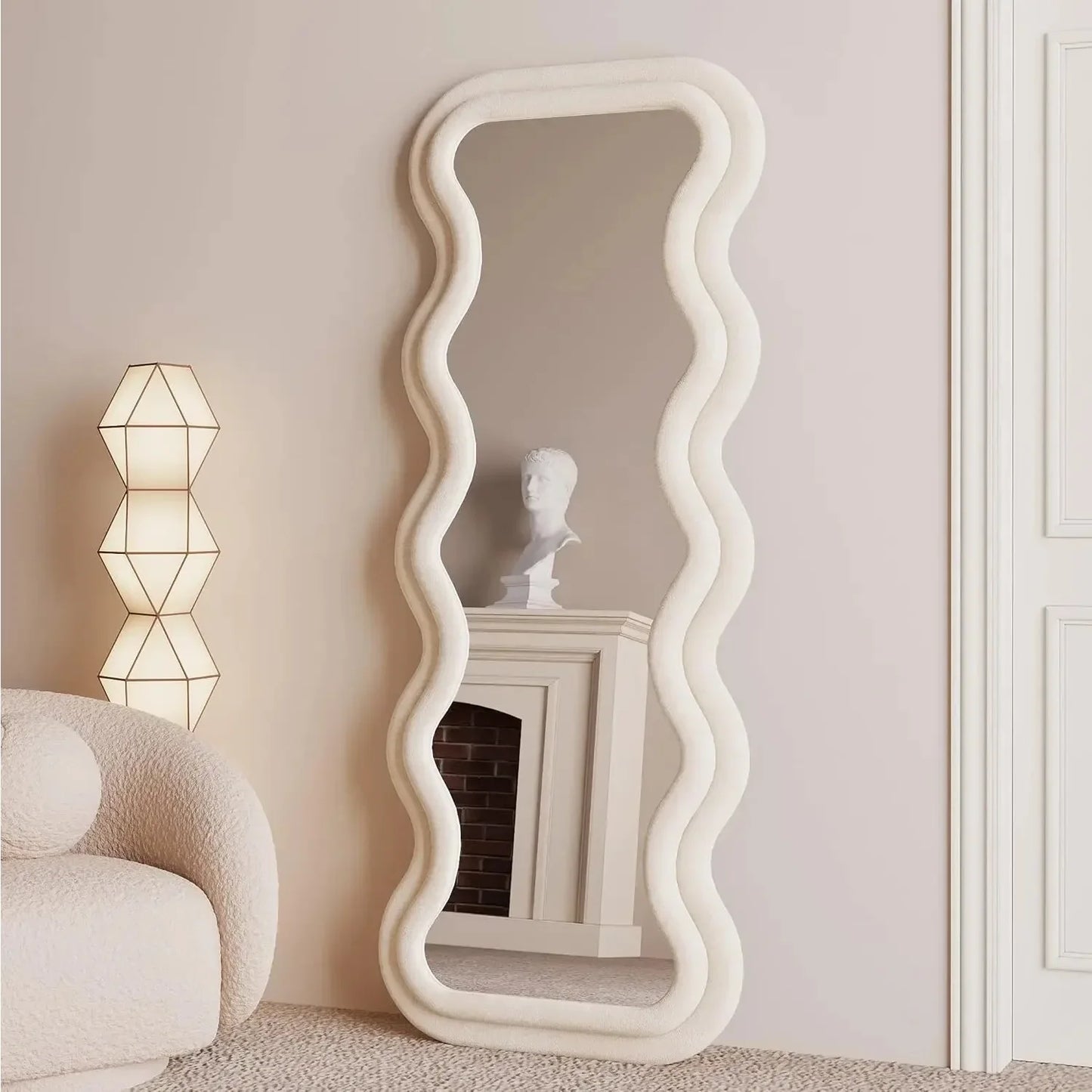 RippleEdge Floor Mirror