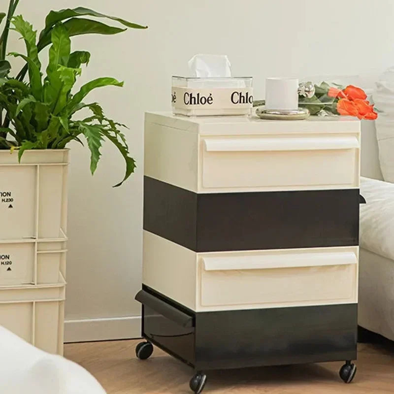 Removeable Narrow Beds Nightstands Dressers Modern Nightstand Storage Cabinet Concise Small Mesa De Noche Bedroom Furniture