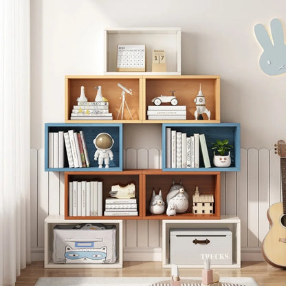Multi-Layer Storage Cabinet Bookcase