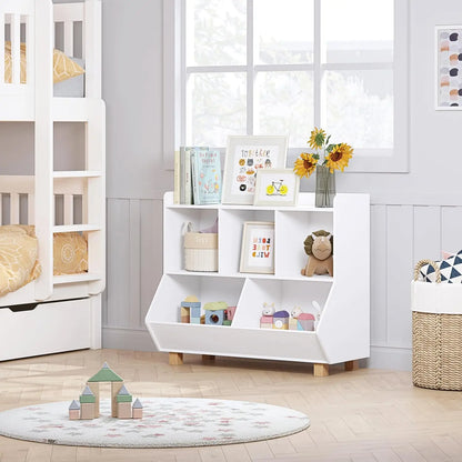 Children's Bookshelf and Toy Organizer