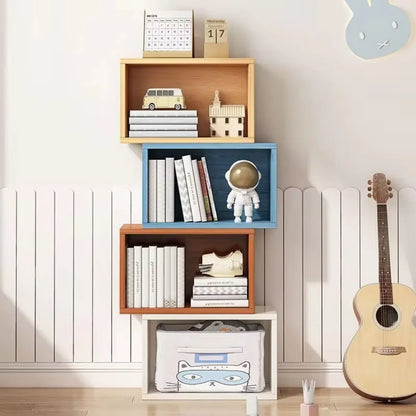 Multi-Layer Storage Cabinet Bookcase