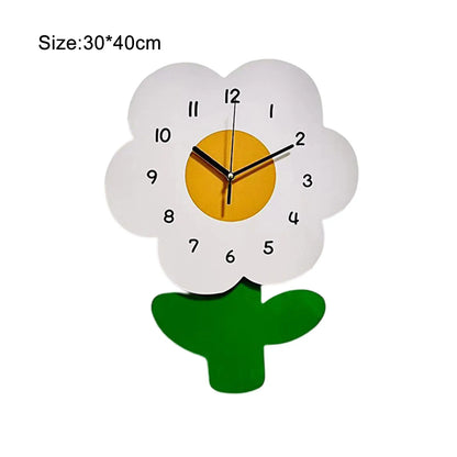 BloomTime Silent Clock