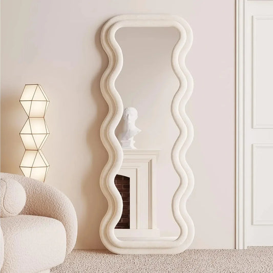 RippleEdge Floor Mirror