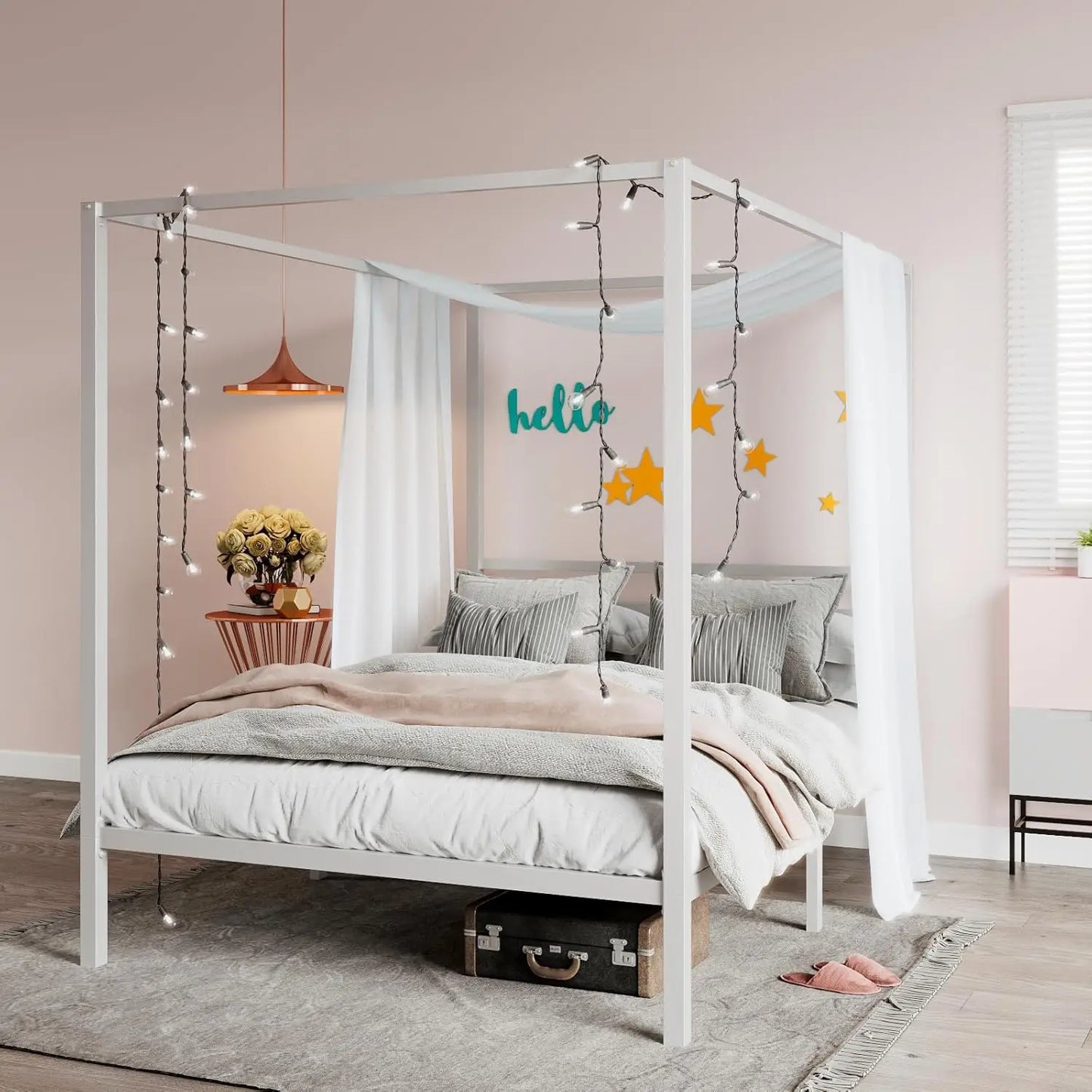 WhiteHaven Full Platform Bed