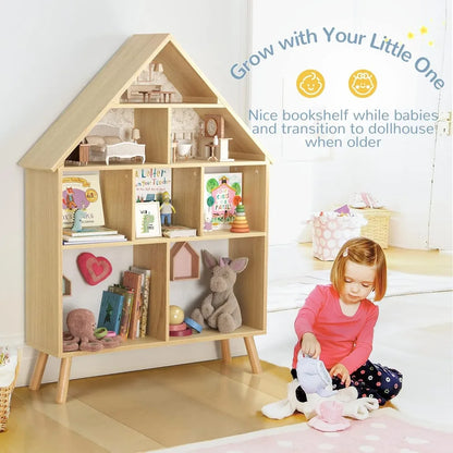 Dollhouse Kids Bookshelf