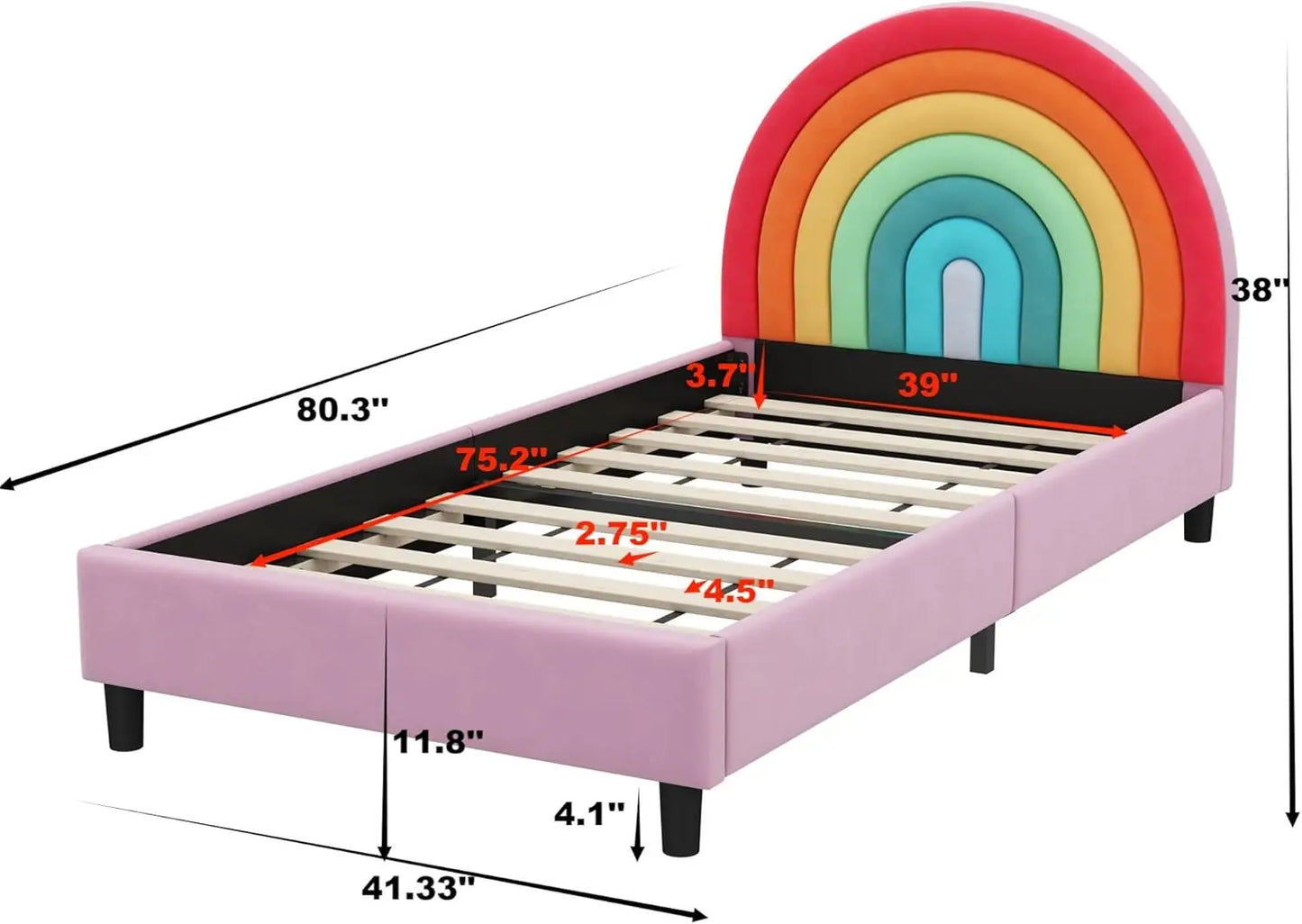 RoyalBloom Kids Bed