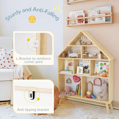 Dollhouse Kids Bookshelf