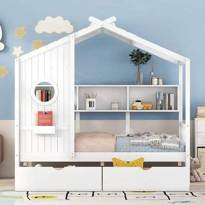 DreamHaus Storage Bed