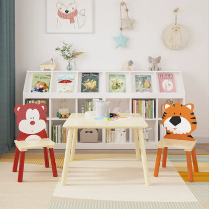 Bear & Tiger Toddler Table and Chair Set