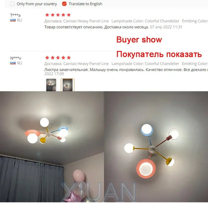 StarryBloom Chandelier