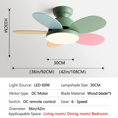 TwinkleBreeze Ceiling Fan