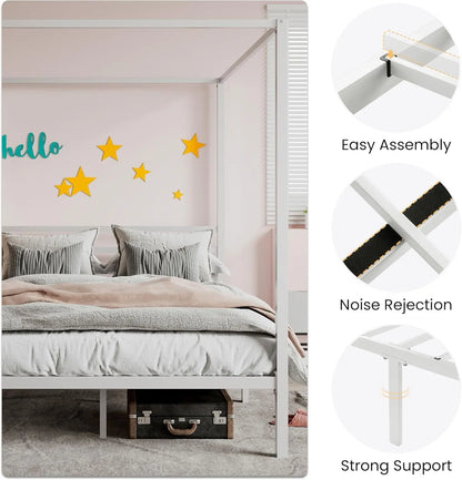 WhiteHaven Full Platform Bed