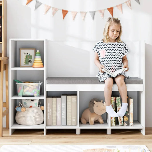 Kids Reading Nook with Storage