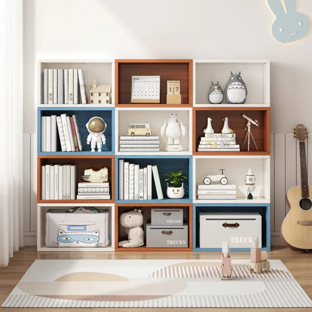 Multi-Layer Storage Cabinet Bookcase