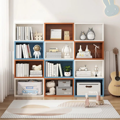 Multi-Layer Storage Cabinet Bookcase