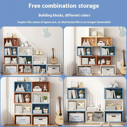 Multi-Layer Storage Cabinet Bookcase