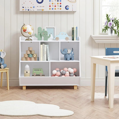 Children's Bookshelf and Toy Organizer