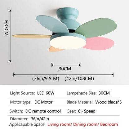 TwinkleBreeze Ceiling Fan
