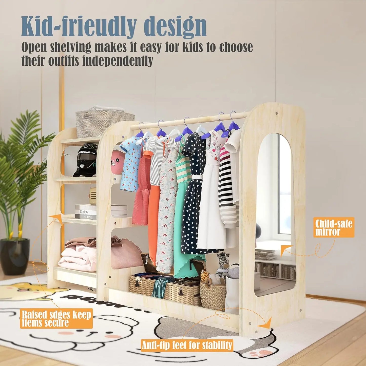 PlayStyle Wardrobe Rack